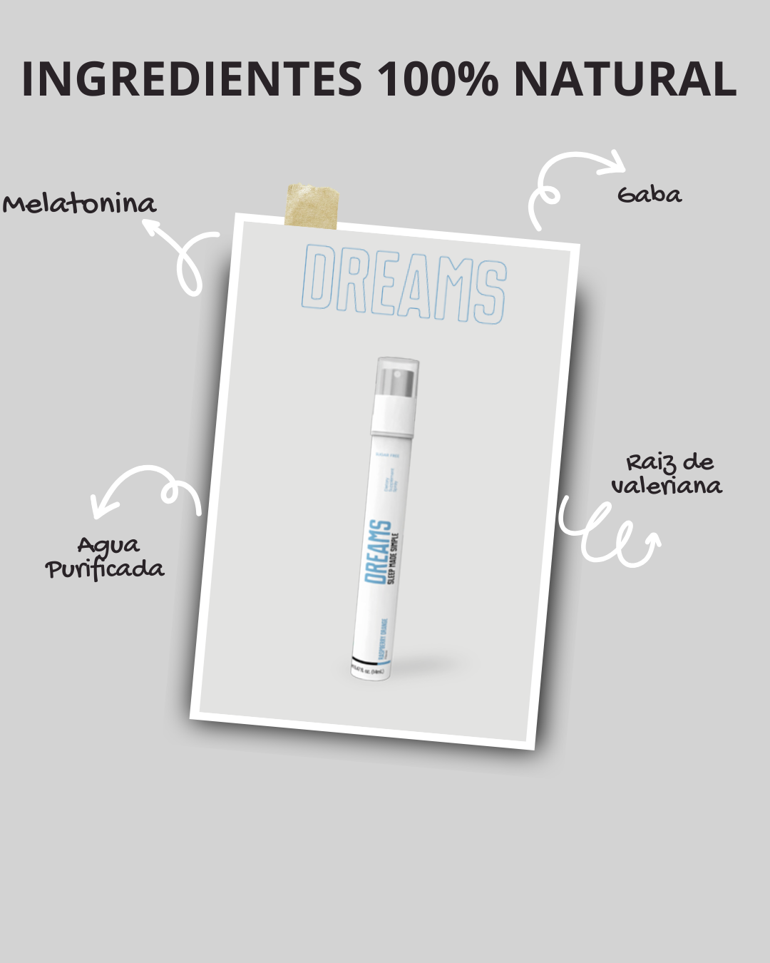 DREAMS Spray Sublingual para Dormir