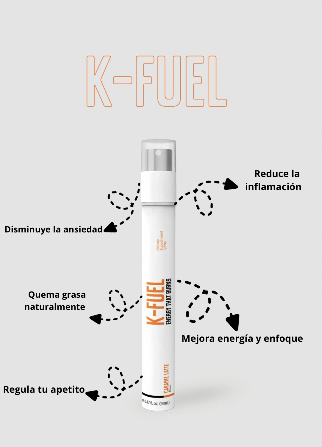Spray para bajar de peso K-FUEL